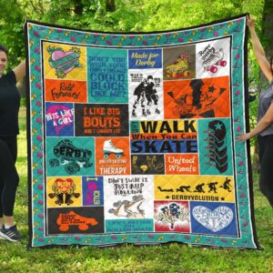 Roller Derby Quilt Blk1634  Quilt